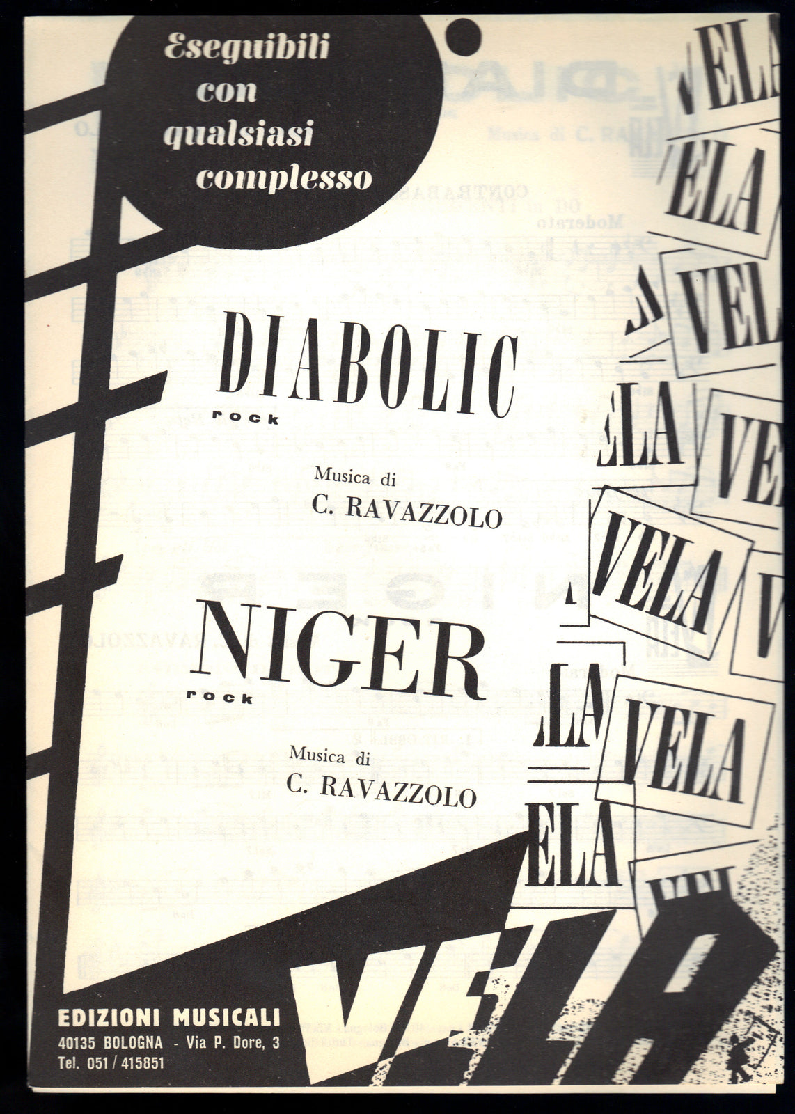 DIABOLIC - NIGER - C. Ravazzolo -- SPARTITO