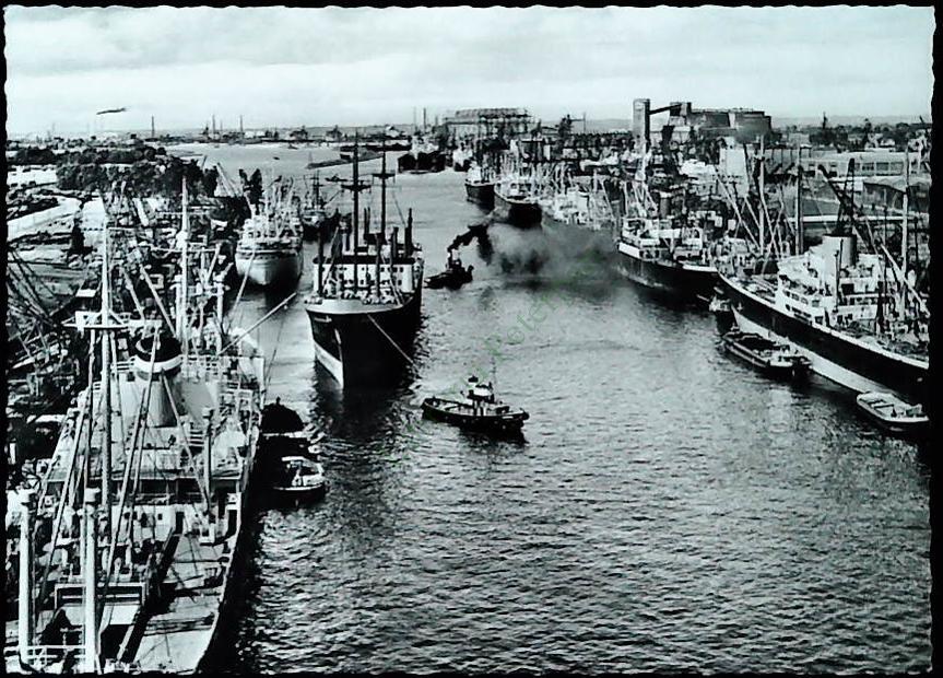 BREMEN WESTEIL DESUBERSEEHAFENS MIT BLICK - NV