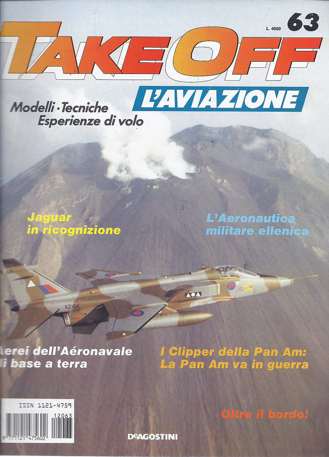TAKE OFF  L'AVIAZIONE - fascicolo 63