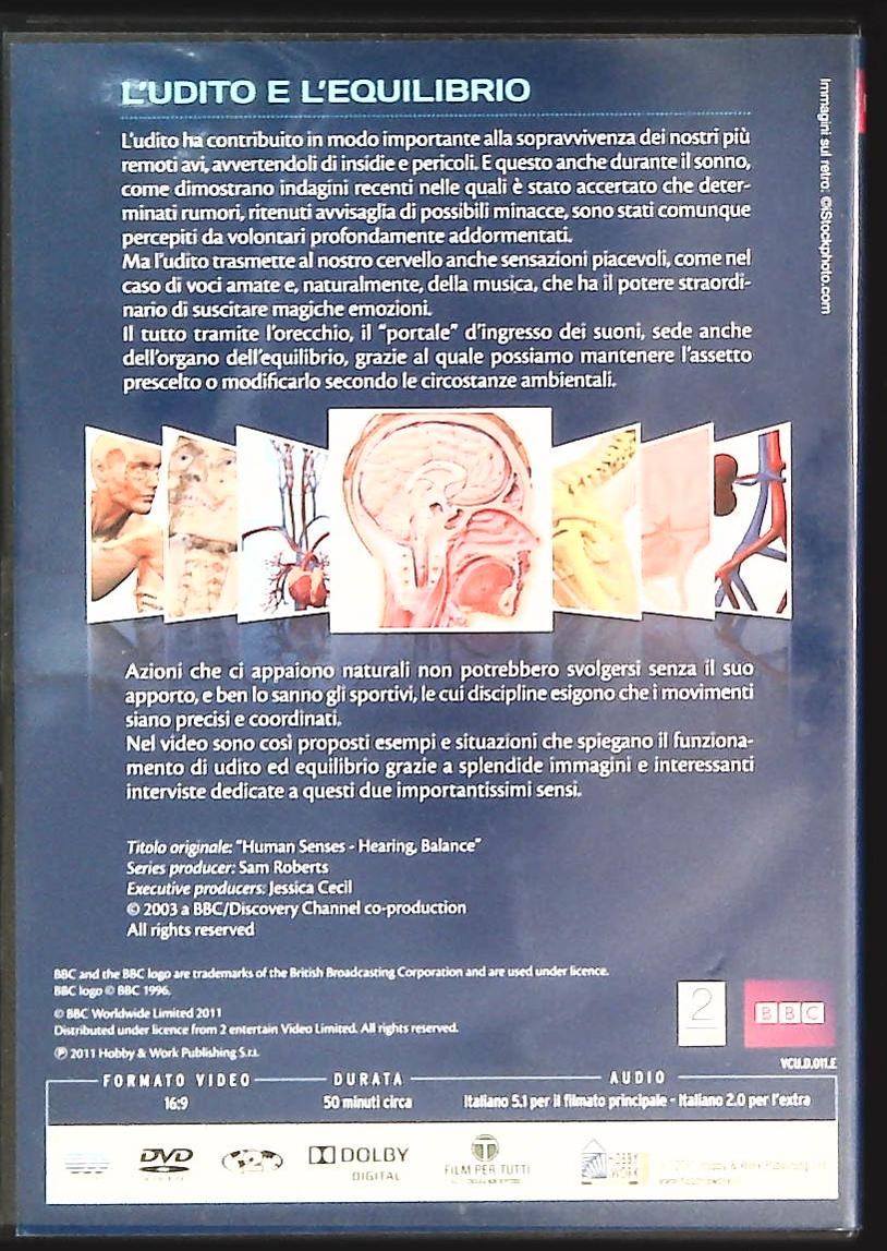 VIDEONCICLOPEDIA DEL CORPO UMANO - L'UDITO E L'EQUILIBRIO - DVD