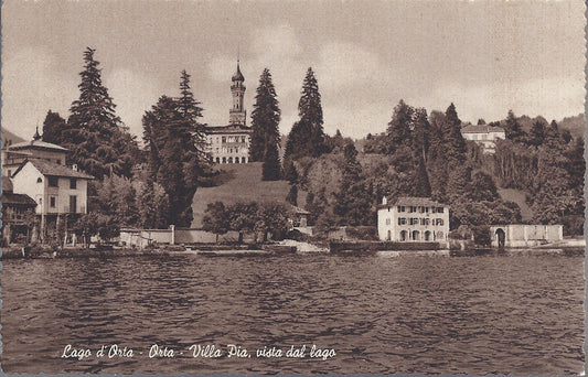 ORTA - LAGO D'ORTA - VILLA PIA VISTA DAL LAGO - NV - FP