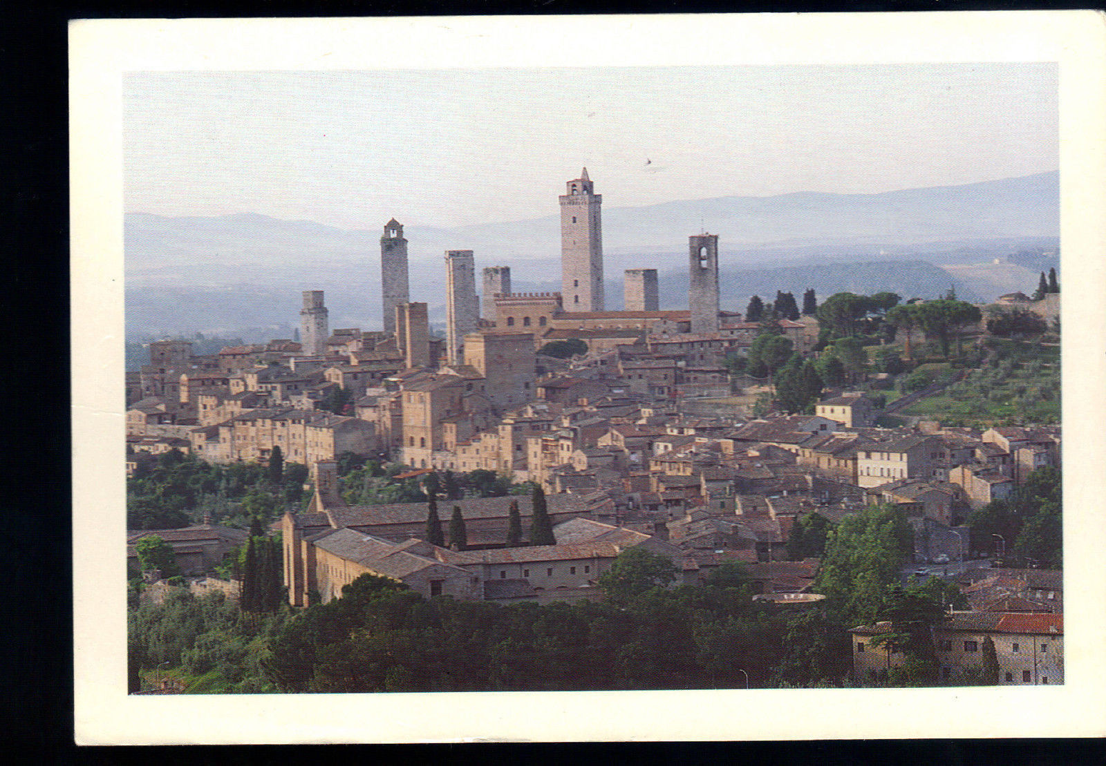 SAN GIMIGNANO - LE TORRI - PANORAMA - V1986
