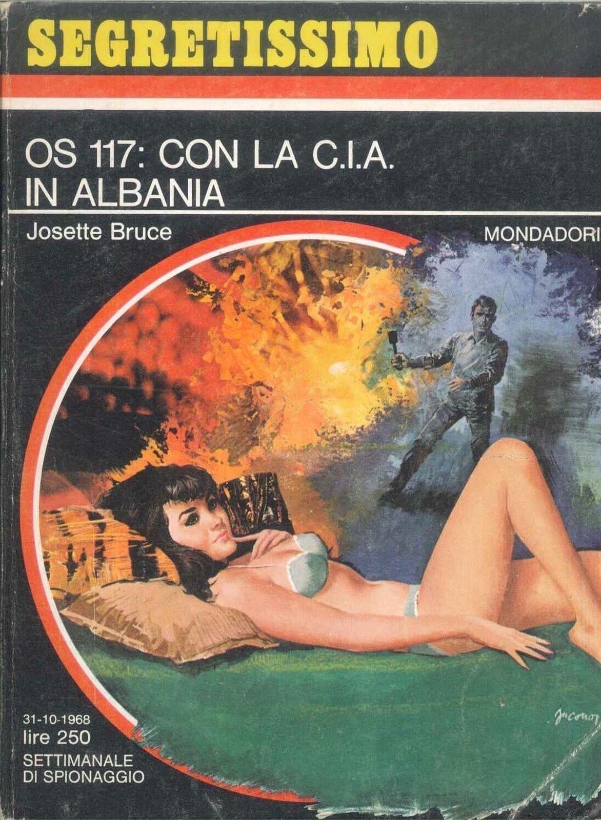 OS 117: CON LA C.I.A. IN ALBANIA - JOSETTE BREUCE