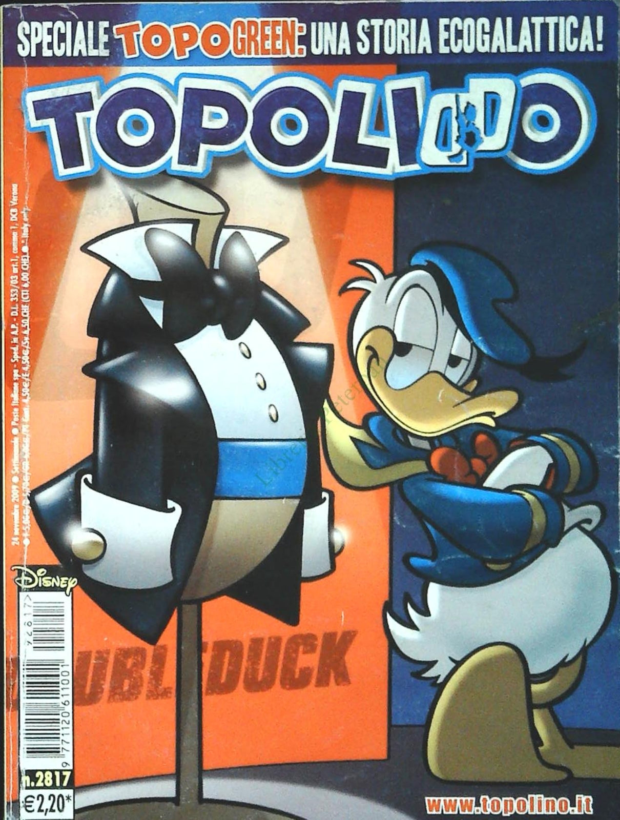 TOPOLINO N. 2817 - 24 NOVEMBRE 2009