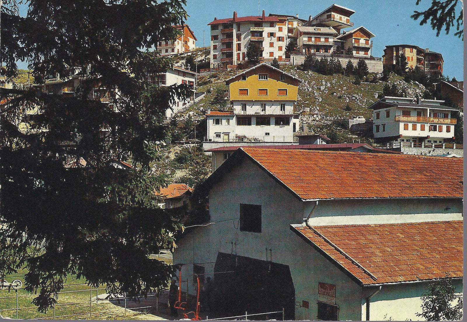 ROCCARASO - PANORAMA PARZIALE - V 1975
