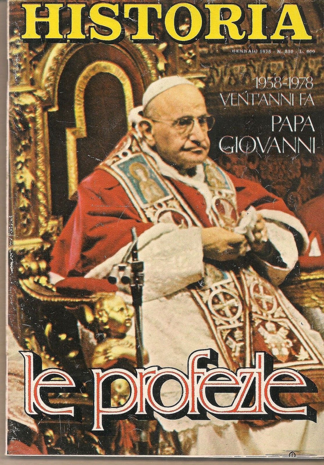 HISTORIA N.238  GENNAIO 1978 - AA.VV.