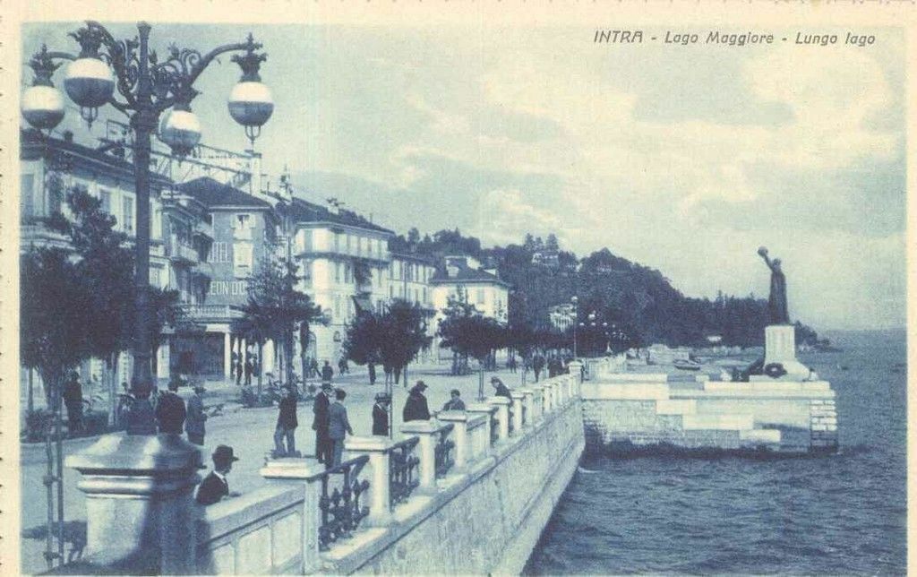 INTRA - LUNGO LAGO - V1932 - AZZURRATA