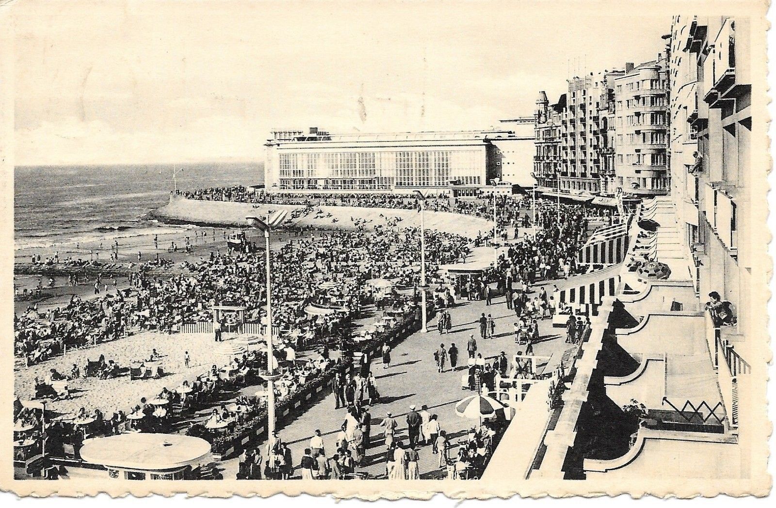 OSTENDE/OSTENDA - KURSAAL ET PLAGE - V/G1956