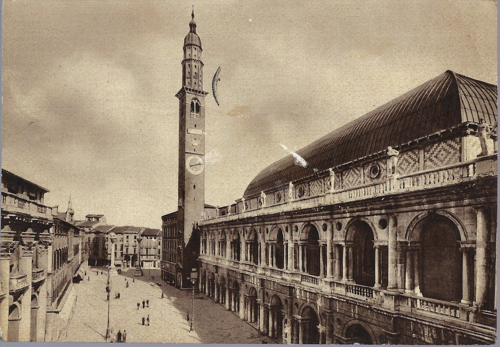 VICENZA - BASILICA PALLADIANA E TORRE DI PIAZZA - V 1951 - F