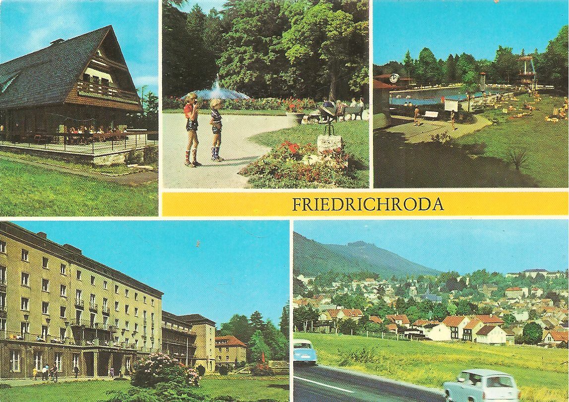 FRIEDRICHRODA - CINQUE - VEDUTE - NV