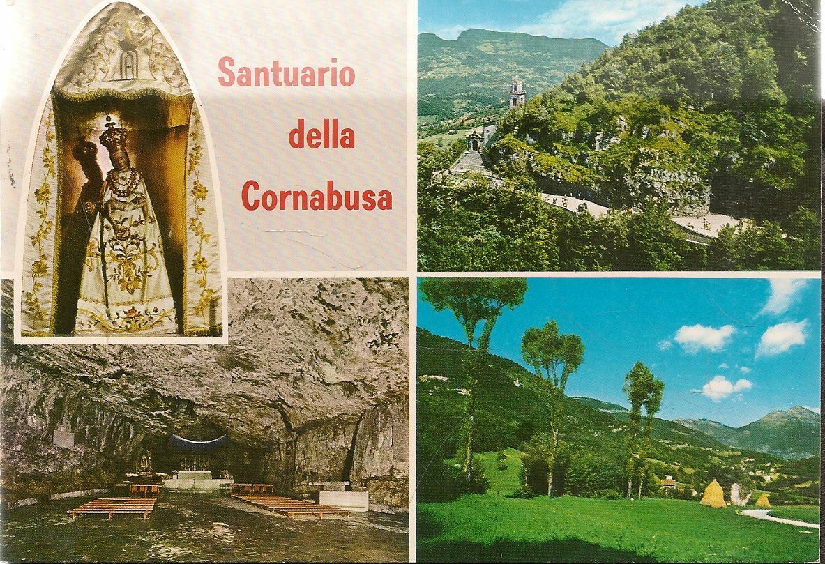 SANTUARIO DELLA CORNABUSA - QUATTRO VEDUTE - V1991