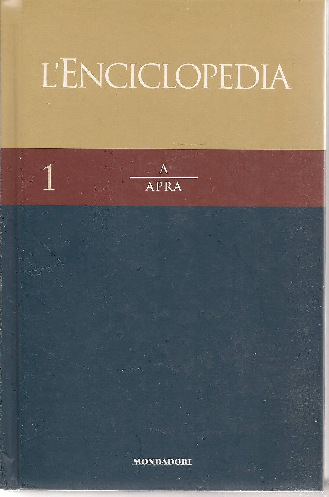 ENCICLOPEDIA MONDADORI - Vol. 1  A ,, APRA - AA.VV.