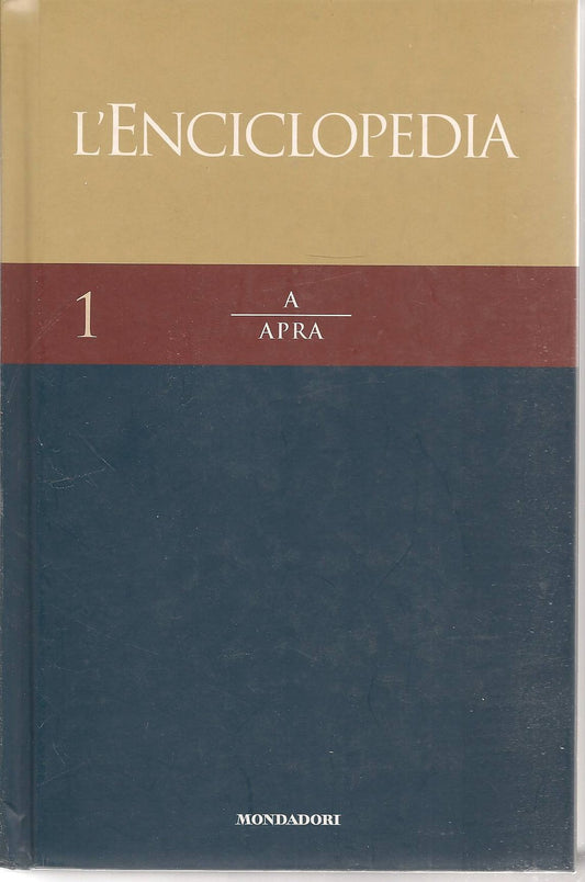 ENCICLOPEDIA MONDADORI - Vol. 1  A ,, APRA - AA.VV.