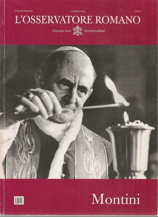 L'OSSERVATORE ROMANO 21 GIUGNO 2013 - MONTINI
