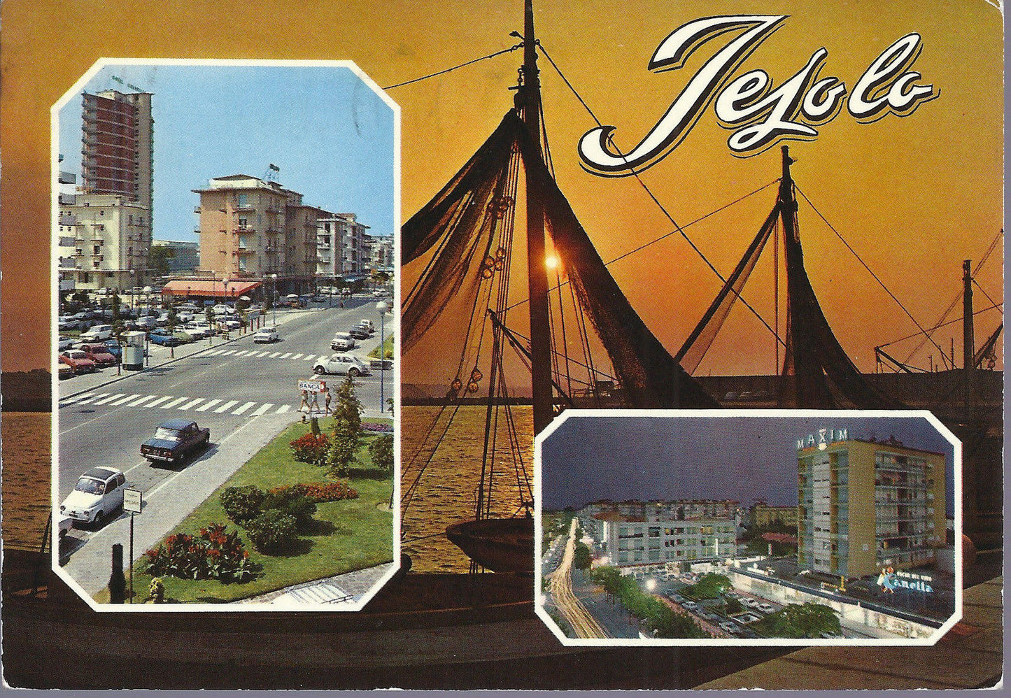 JESOLO - 2 VEDUTE - V 1971 - FG
