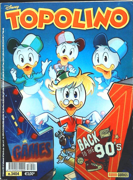 TOPOLINO N. 3404 - 17 FEBBRAIO 2021