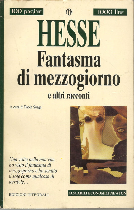FANTASMA DI MEZZOGIORNO - HERMANN  HESSE