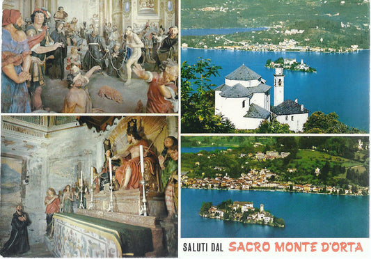 SACRO MONTE DI ORTA - SALUTI - 4 VEDUTE - V 1971