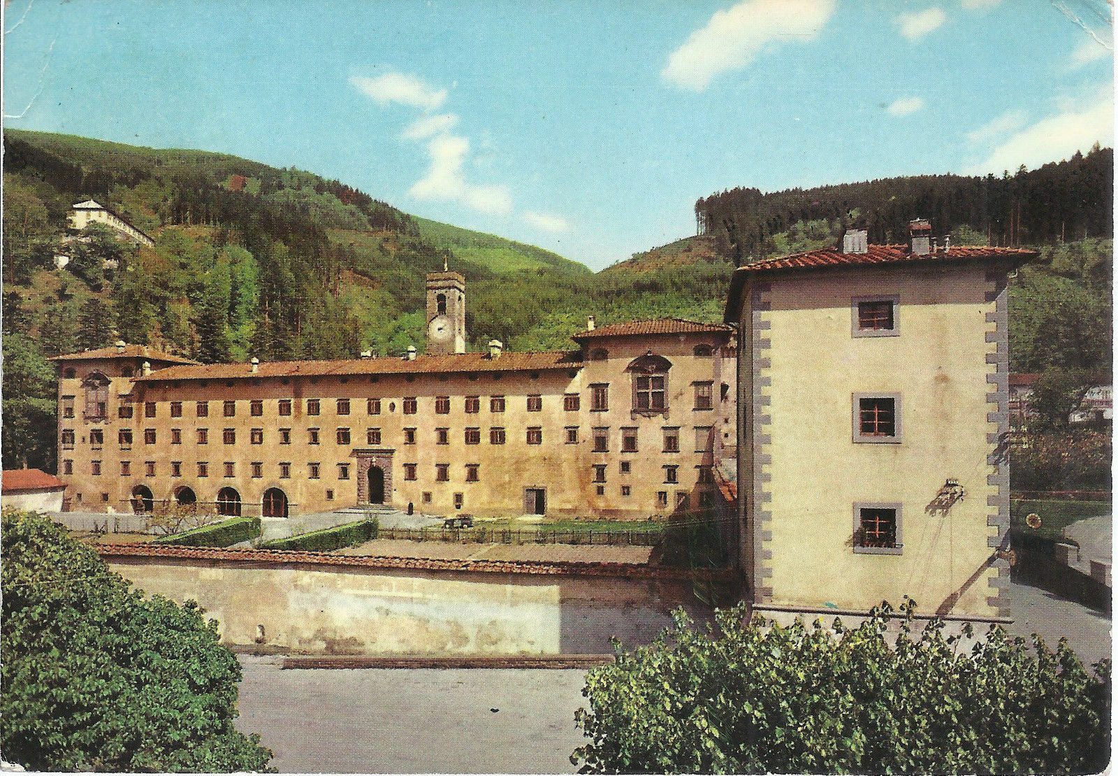 VALLOMBROSA - L'ABBAZIA - V 1956 - FG
