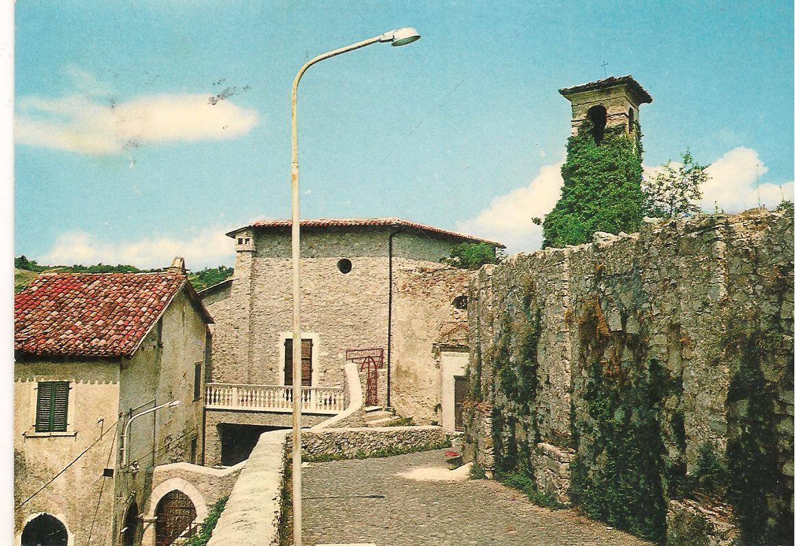 CARSOLI - PARTICOLARE DEL CASTELLO - V1978