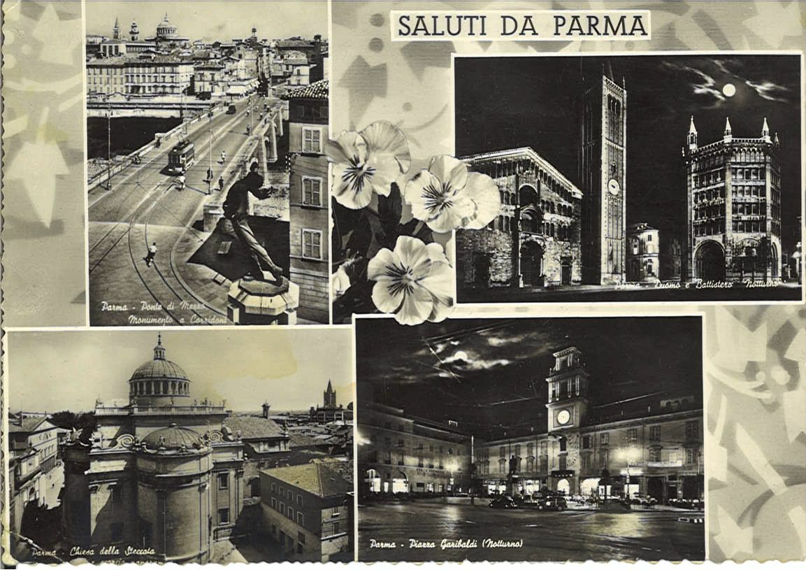 SALUTI DA PARMA - QUATTRO VEDUTE - V