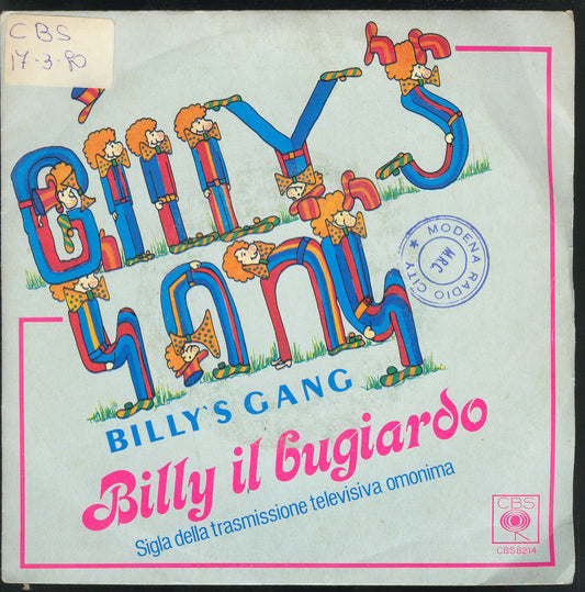 BILLY IL BUGIARDO  vocal - instrumental # BILLY'S GANG