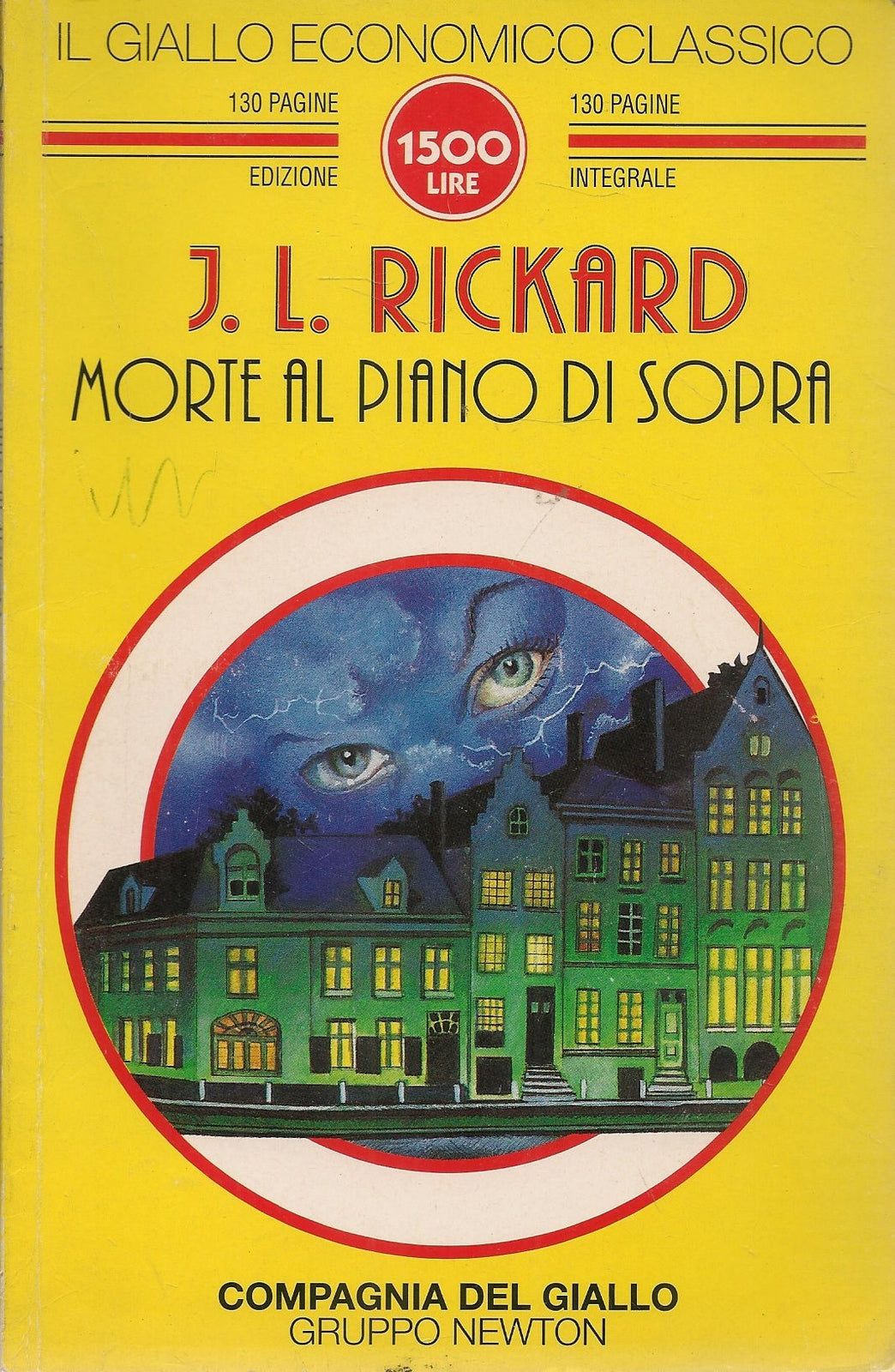 MORTE AL PIANO DI SOPRA - J.L. RICKARD - COMPAGNIA DEL GIALLO N. 119