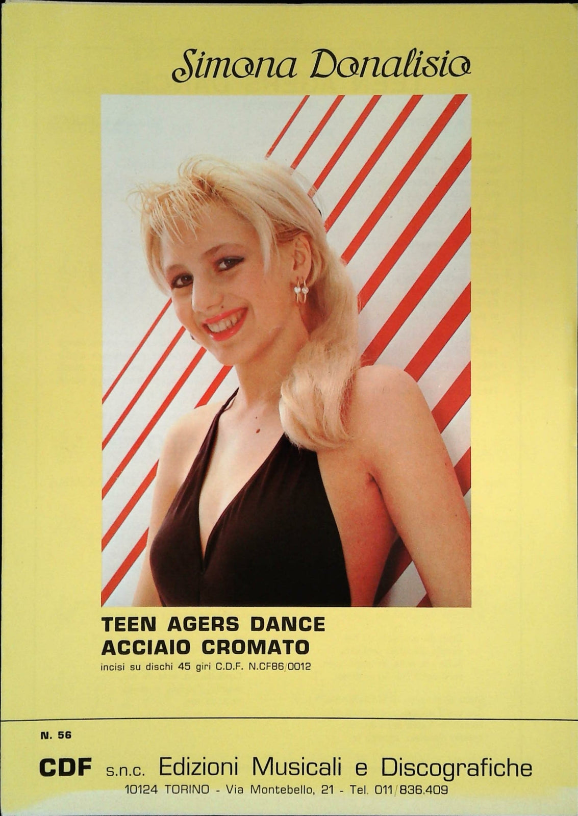 TEEN AGERS DANCE-ACCAIO CROMATO - SIMAN DONALISIO - SPARTITO-SHEET MUSIC