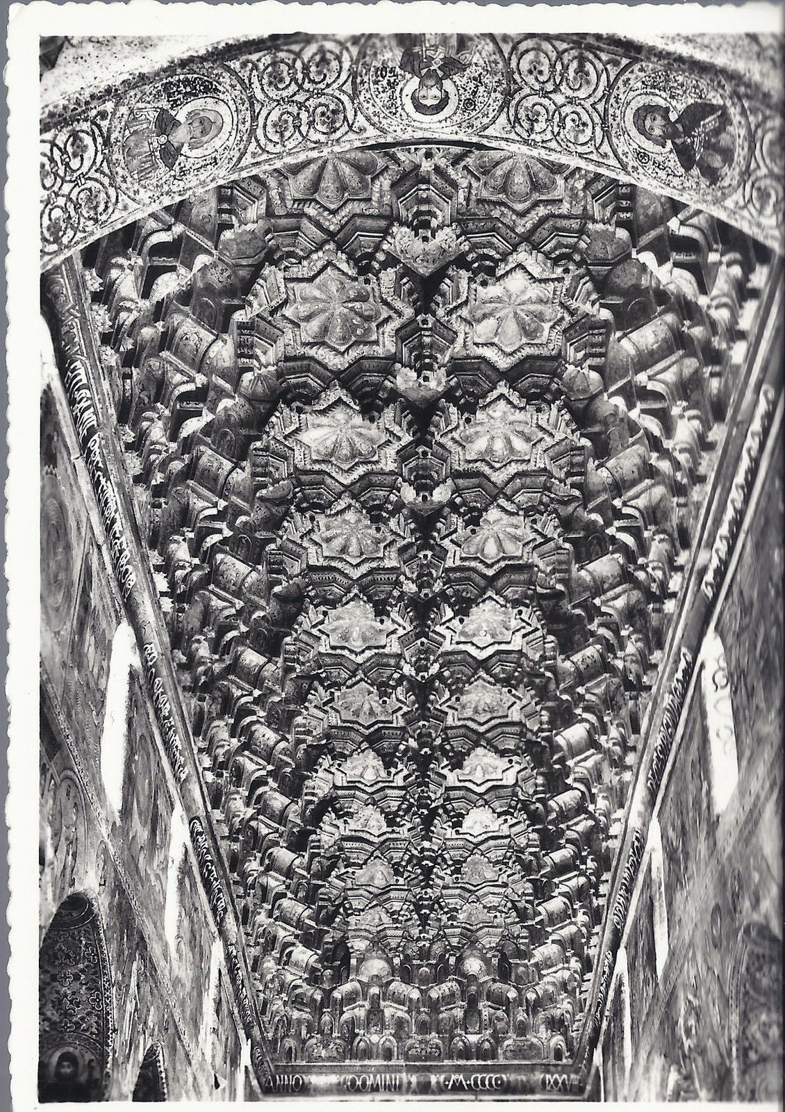 PALERMO - CAPPELLA PALATINA - SOFFITTO IN LEGNO STILE ARABO 