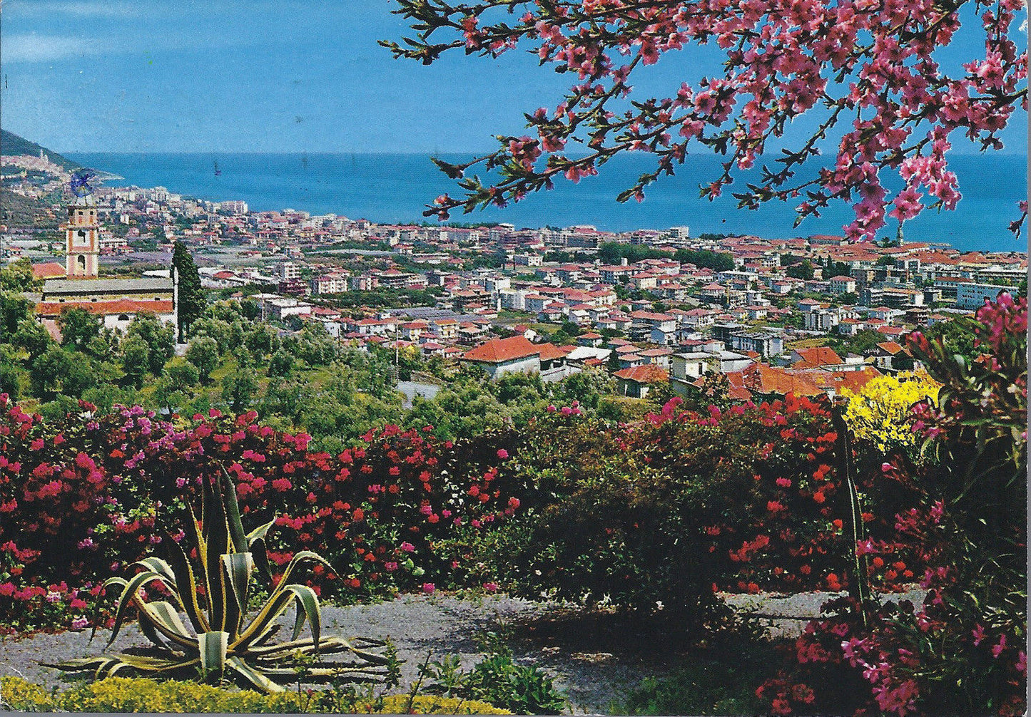 DIANO MARINA - PANORAMA DALLE ALTURE - V1990