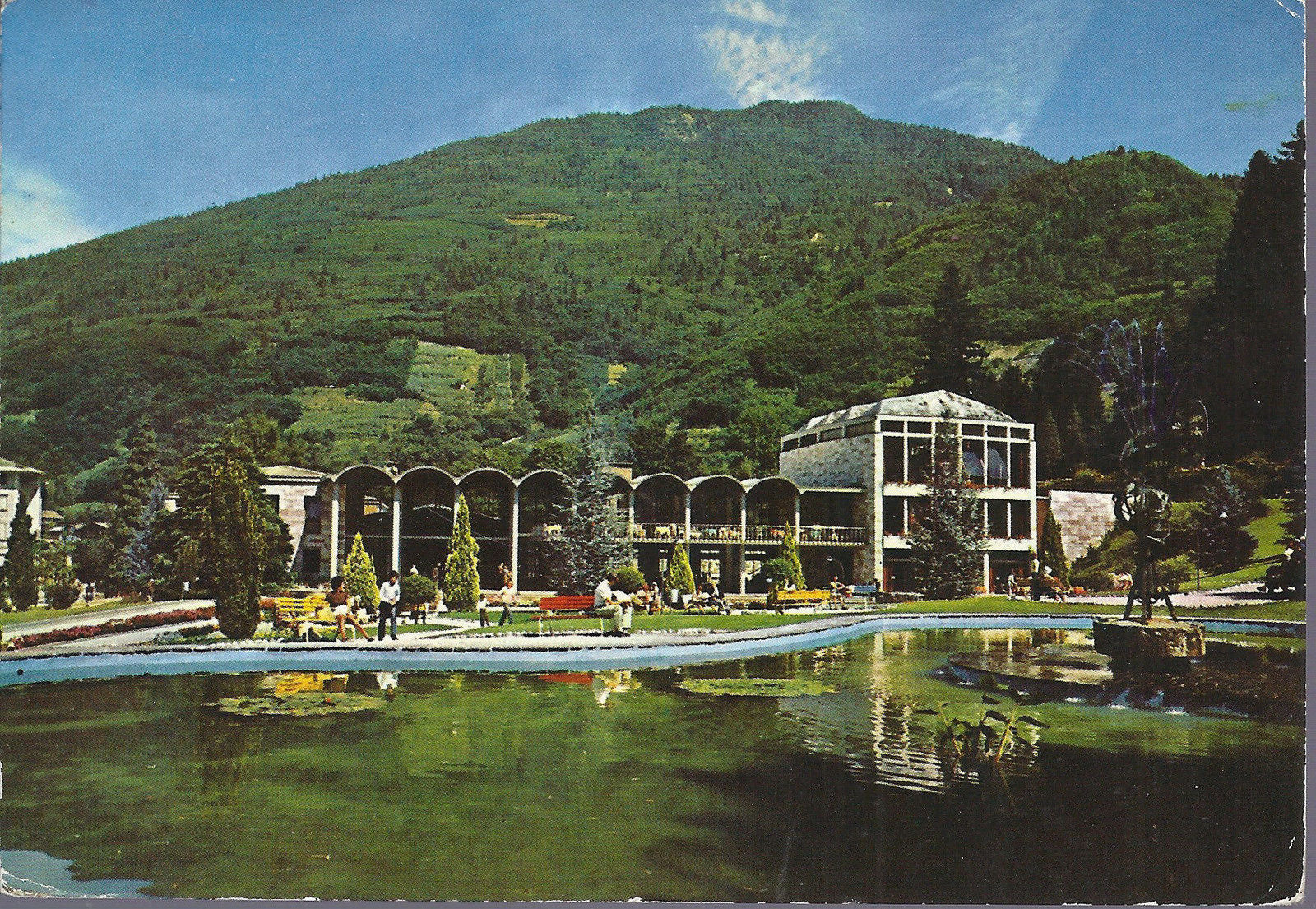 LEVICO TERME - STABILIMENTO TERMALE - V 1975 - FG
