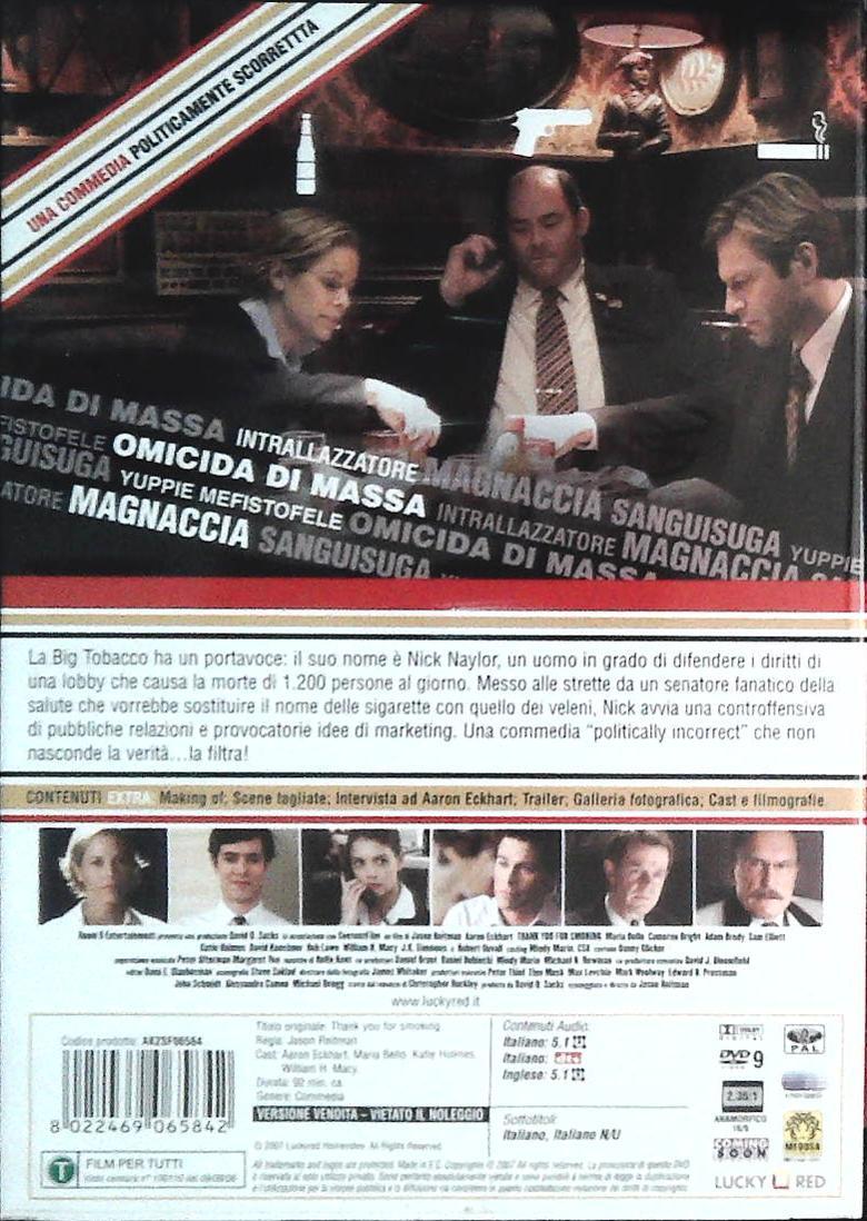 THANK YOU FOR SMOKING - DVD