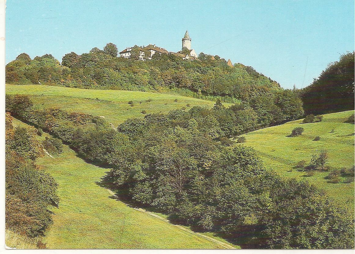 KAHLA - BLICK ZUR LEUCHTENBURG - NV