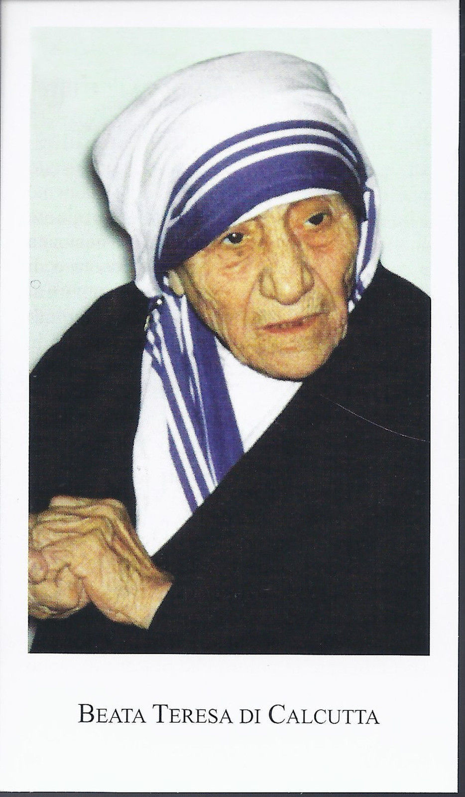 Beata TERESA DI CALCUTTA - SANTINO - AS014-122 - Ed. Paco