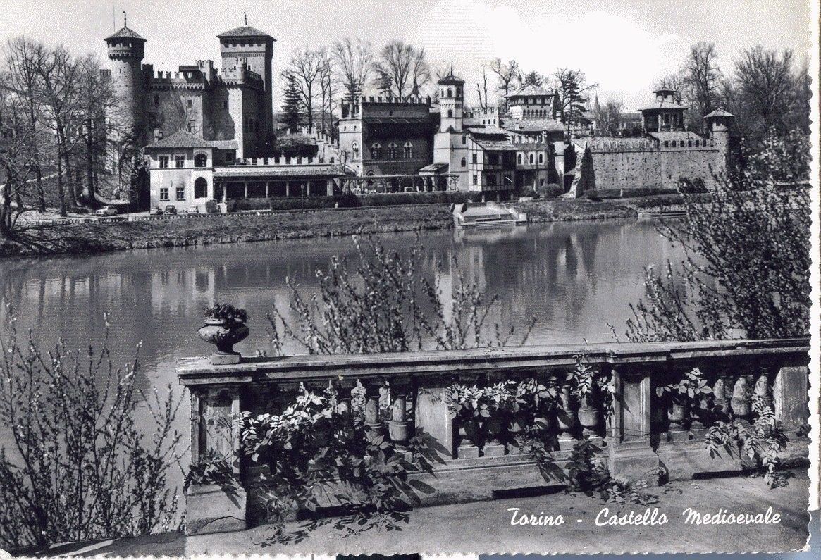 TORINO - CASTELLO MEDIOEVALE V ANNI '50