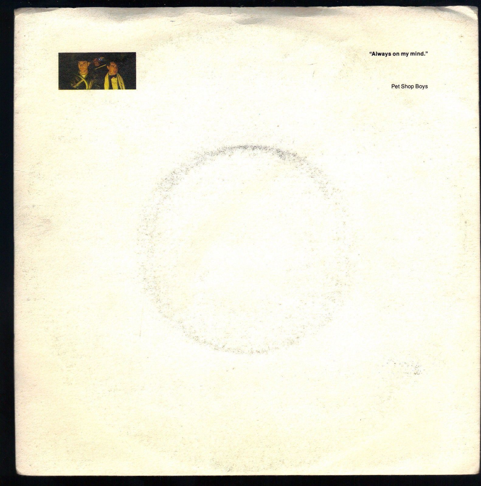 ALWAYS ON MY MIND - DO I HAVE TO # PET SHOP BOYS