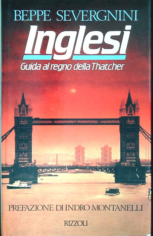INGLESI - BEPPE SEVERGNINIO - RIZZOLI 1989 -OUTLET DEL LIBRO