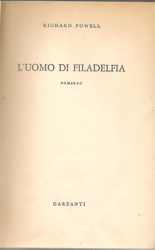 L'UOMO DI FILADELFIA - RICHARD POWELL