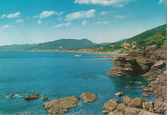 CAVI DI LAVAGNA - SCOGLIERA E PANORAMA - V1978