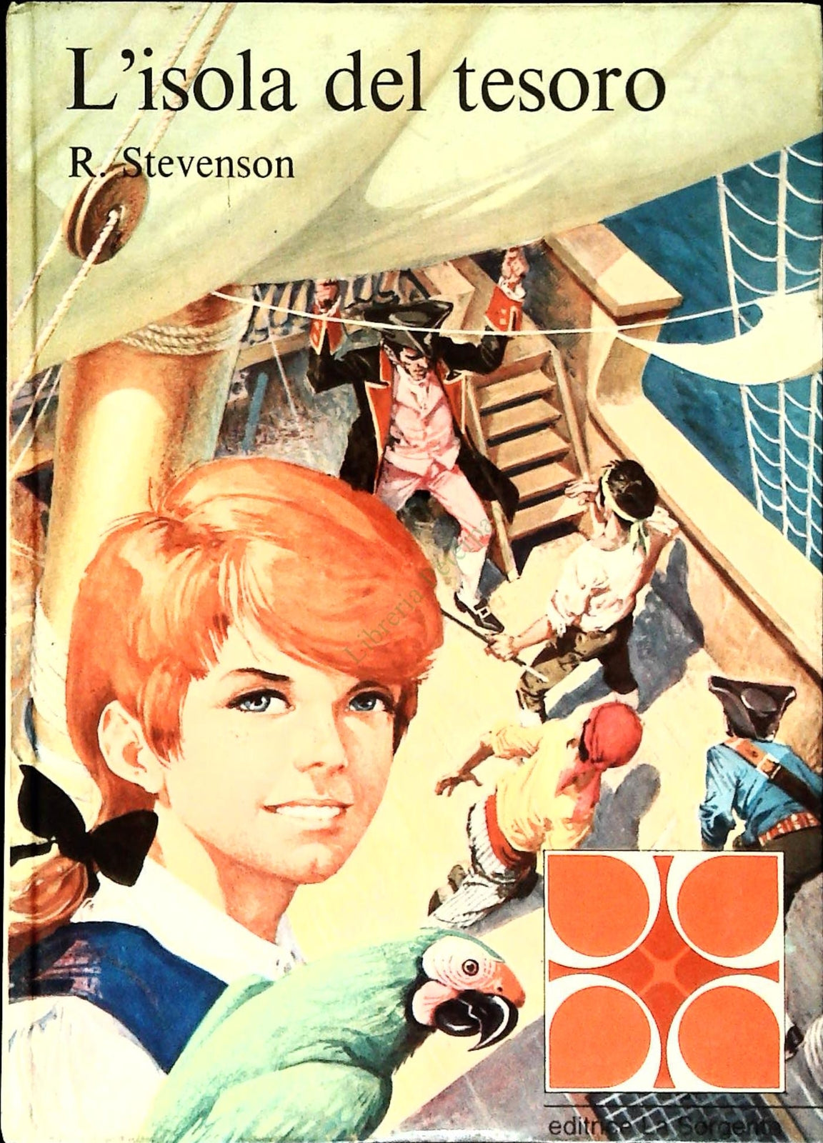 L'ISOLA DEL TESORO - ROBERT LOUIS STEVENSON - LA SORGENTE 1977