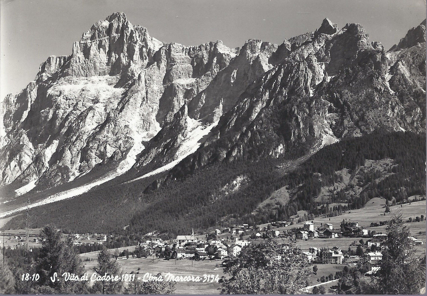 S. VITO DI CADORE - CIMA TERZA PICCOLA - V 1961