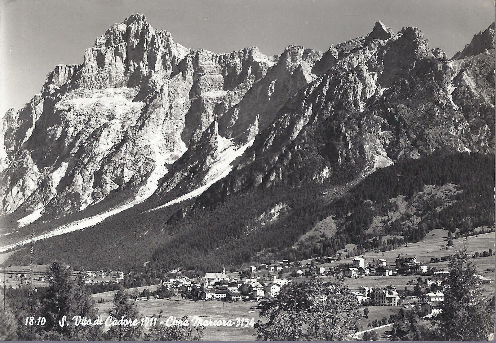 S. VITO DI CADORE - CIMA TERZA PICCOLA - V 1961