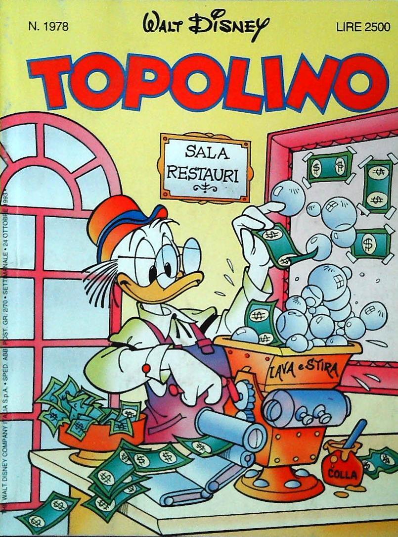 TOPOLINO N. 1978 - 24 OTTOBRE 1993