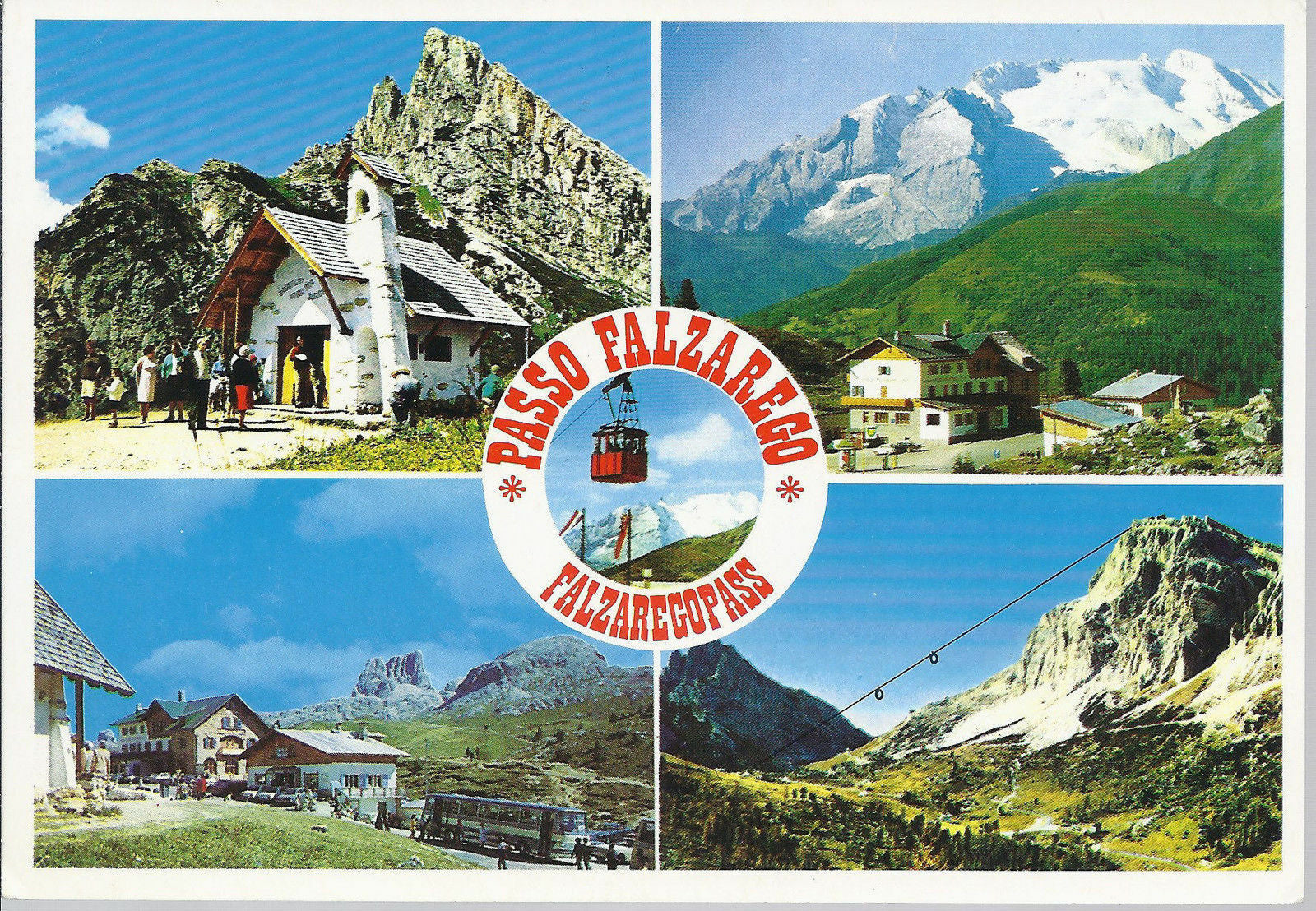 PASSO FALZAREGO - FALZAREGOPASS - 4 VEDUTE - V1995