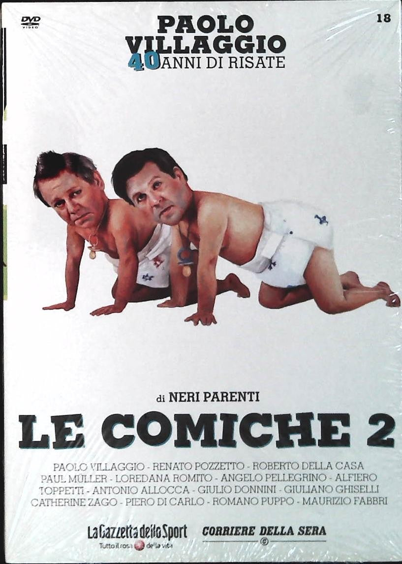 LE COMICHE 2. PAOLO VILLAGGIO 40 ANNI DI RISATE - DVD