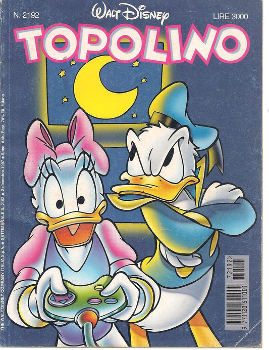 TOPOLINO N. 2192 - 2 DICEMBRE 1997