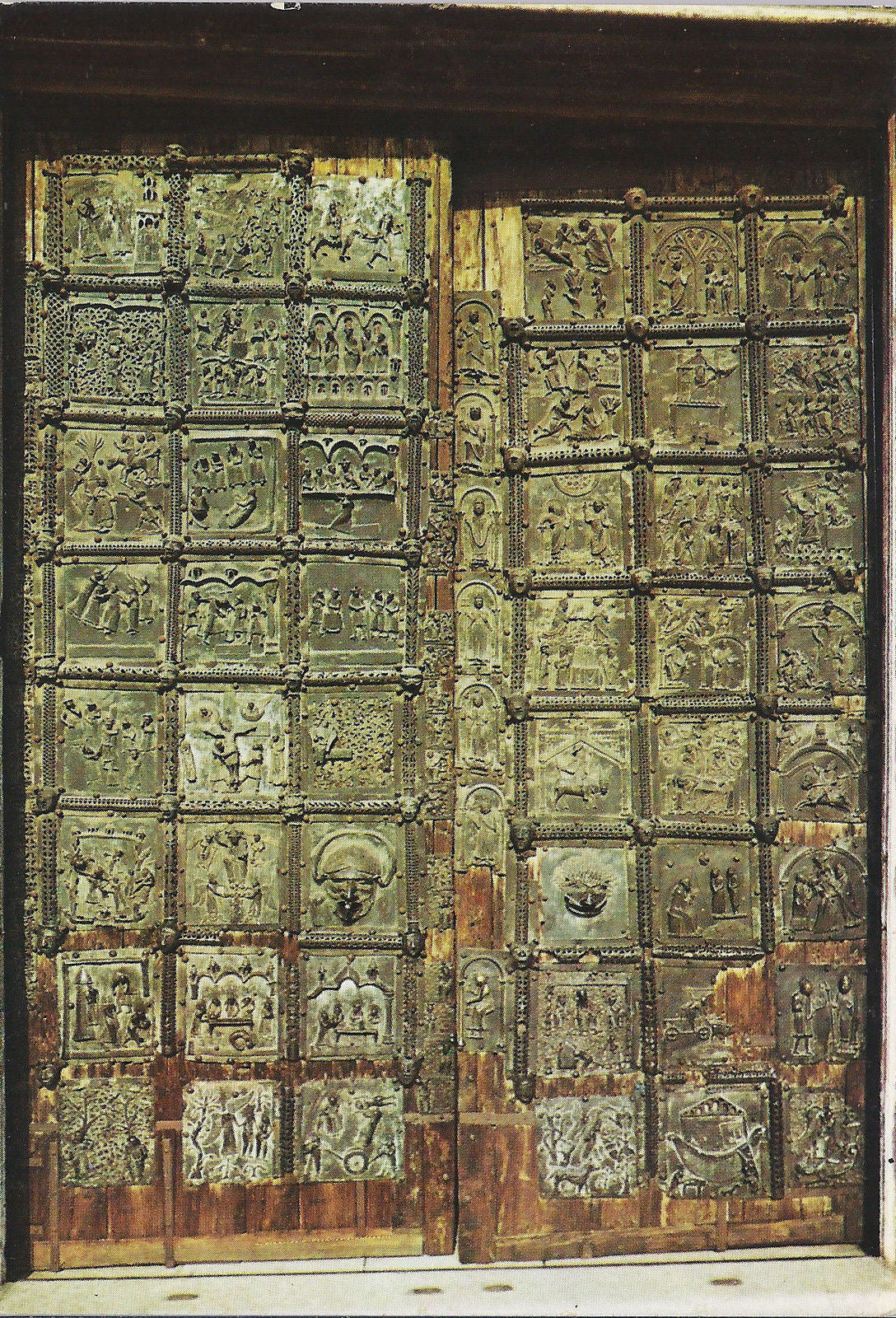 VERONA - S. ZENO - PORTA BRONZEA XI-XII SECOLO - NV