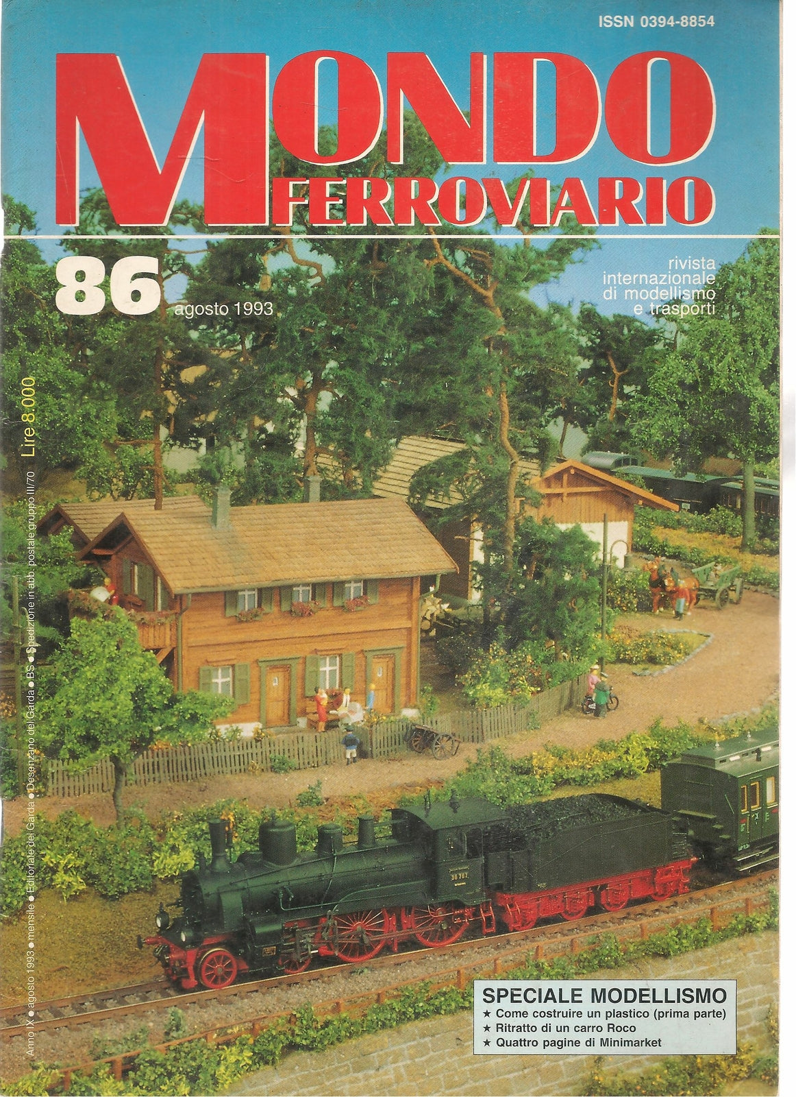 MONDO FERROVIARIO N. 86 - AGOSTO 1993