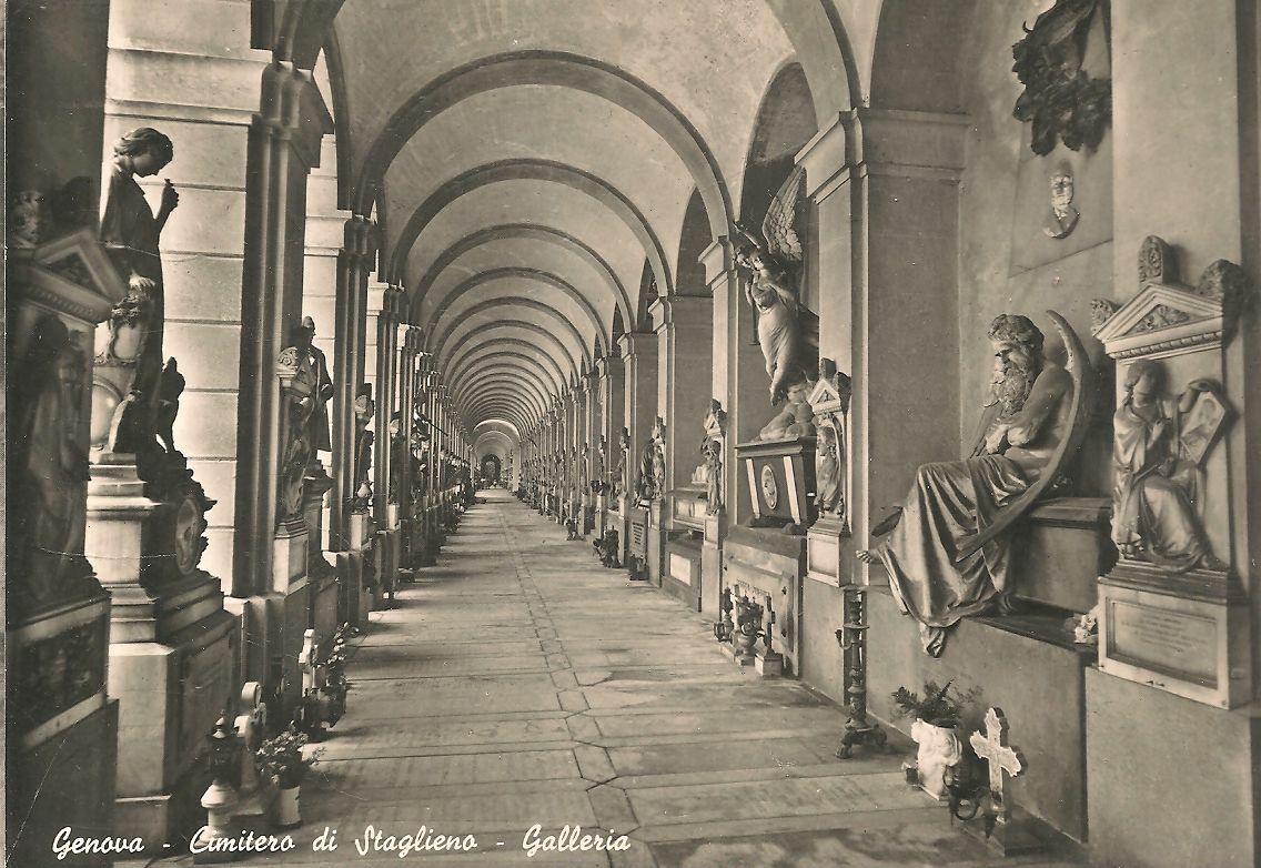 GENOVA - CIMITERO DI STAGLIENO - NV