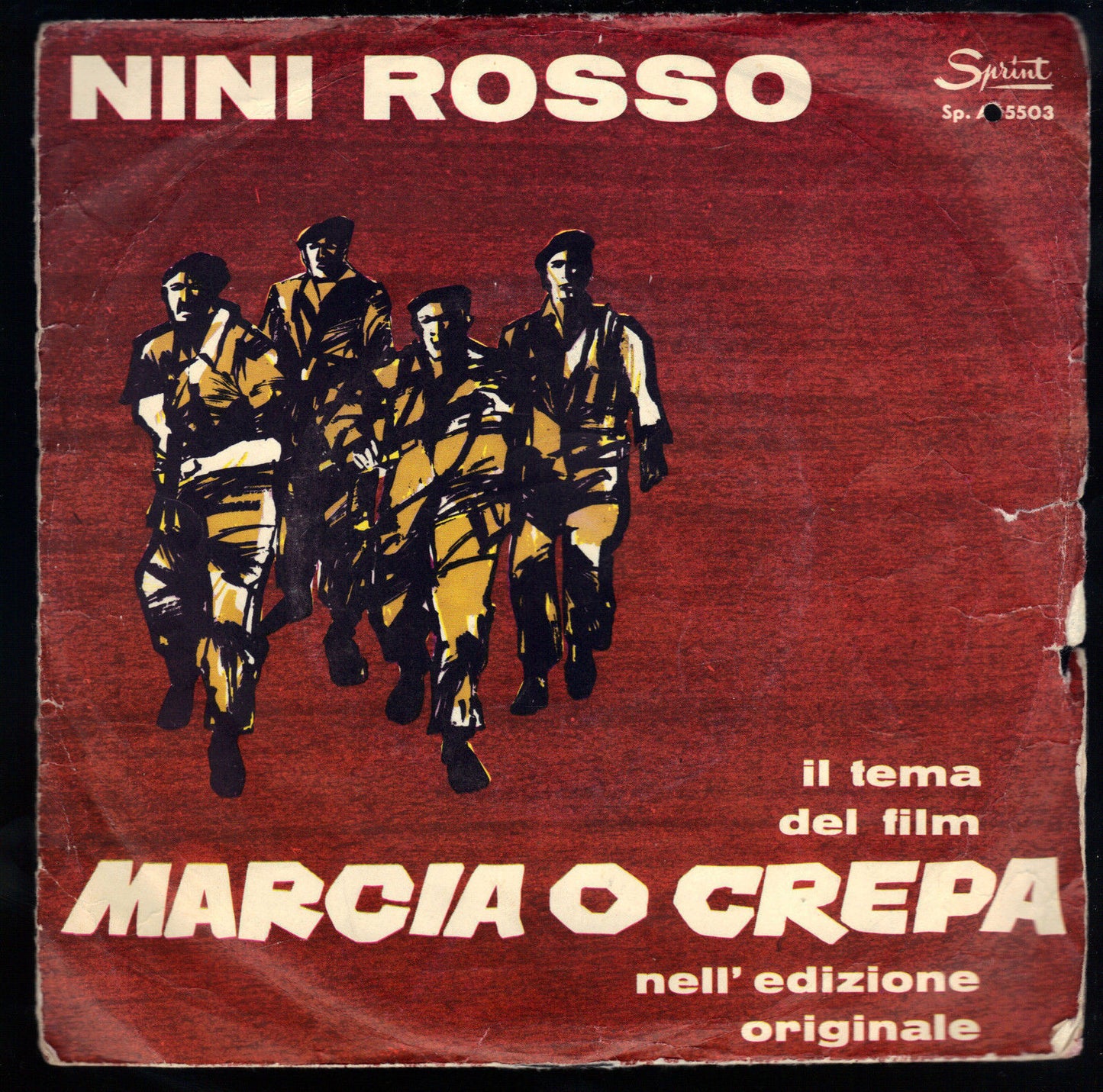 CONCERTO DISPERATO - I VERDI ANNI tema del Film MARCIA O CREPA - NINI ROSSO